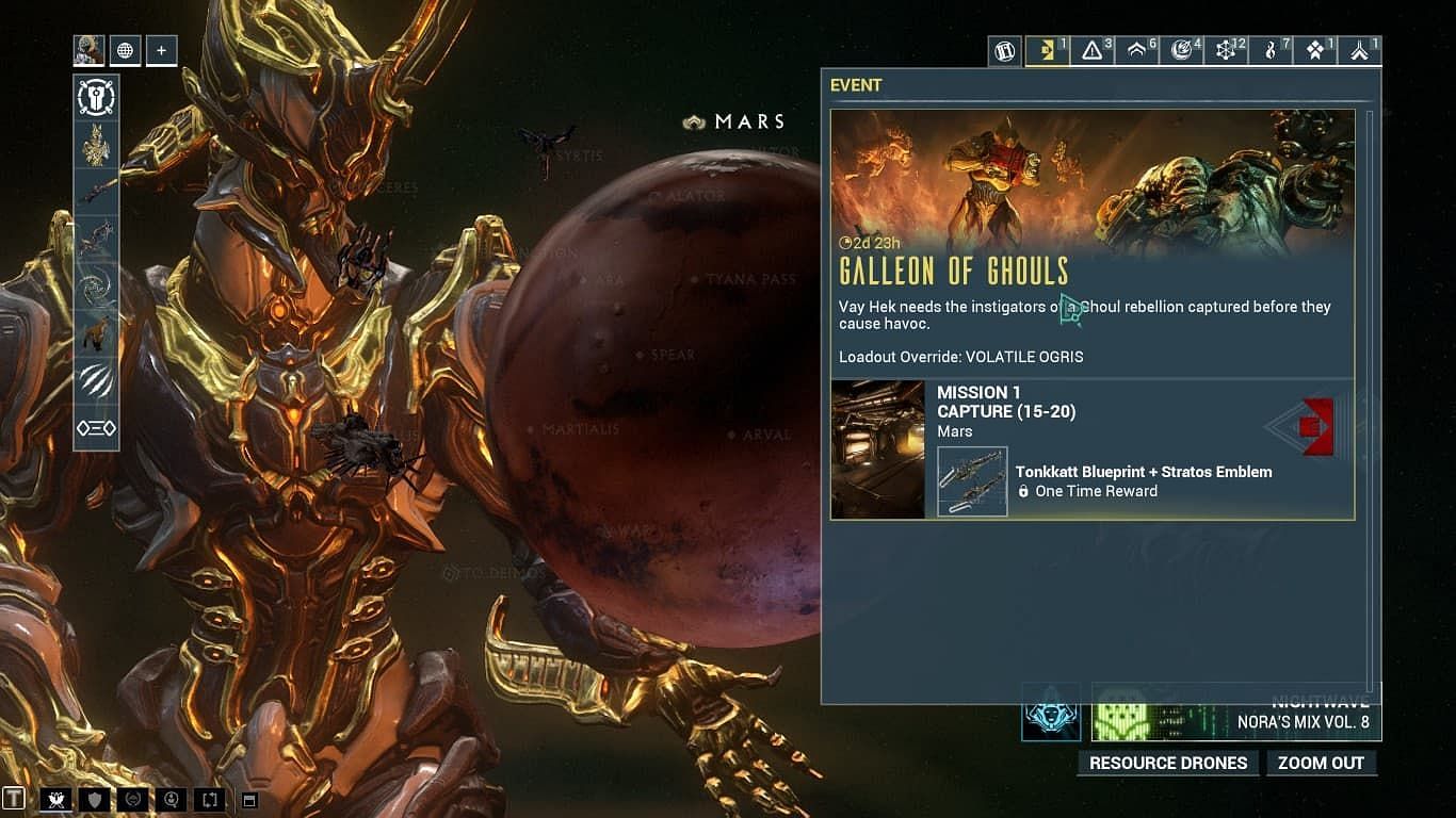 Galleon of Ghouls Tactical Alert (Image via Sportskeeda || Digital Extremes)